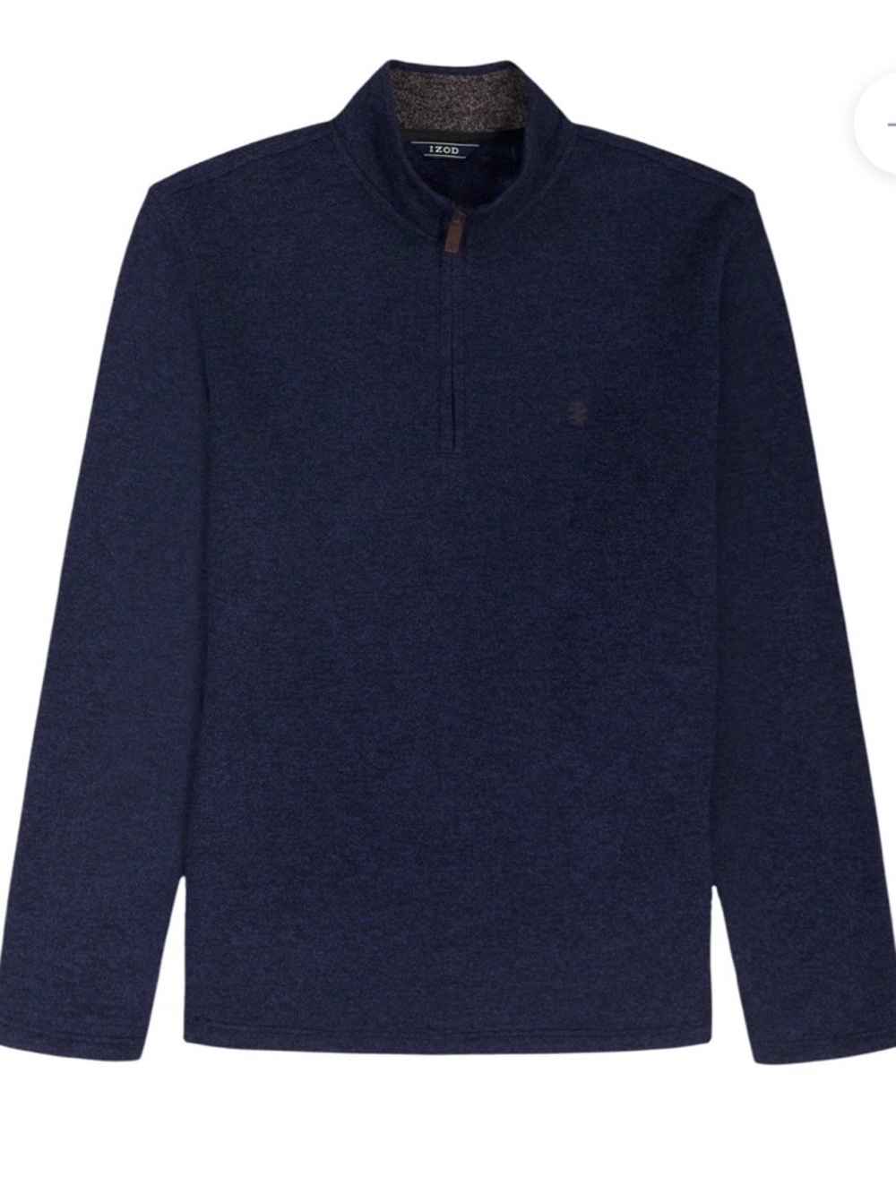 Izod navy blue quarter Zip Cardigan